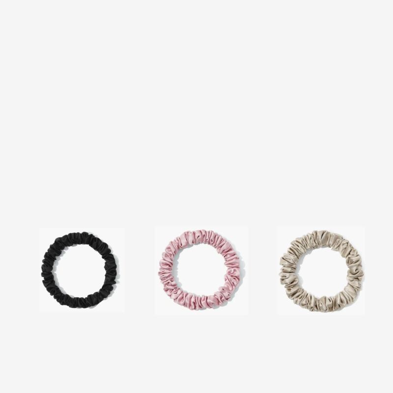 Silky Scrunchies - 6 Pack