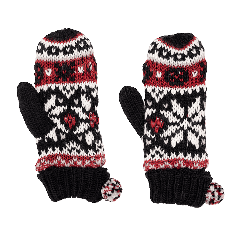 Women's Icelandic Patterned Mitten