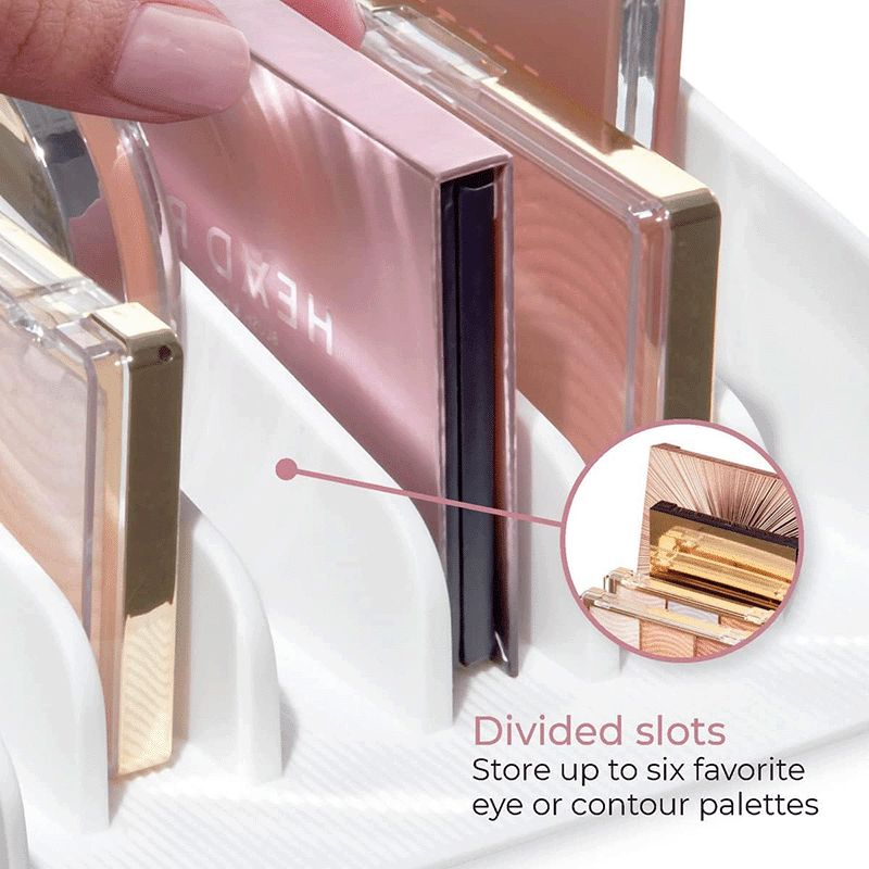 Sloped Makeup Palette Organizer (2 Pack)