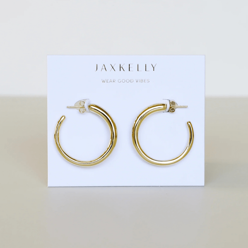 Everyday Gold Hoop - Medium