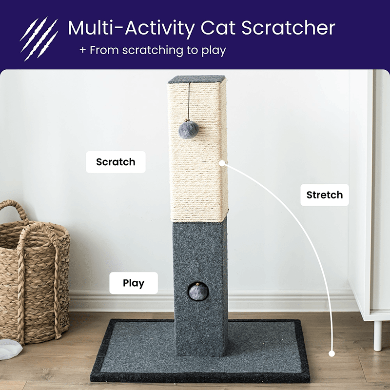 32" Minimalist Cat Scratching Post