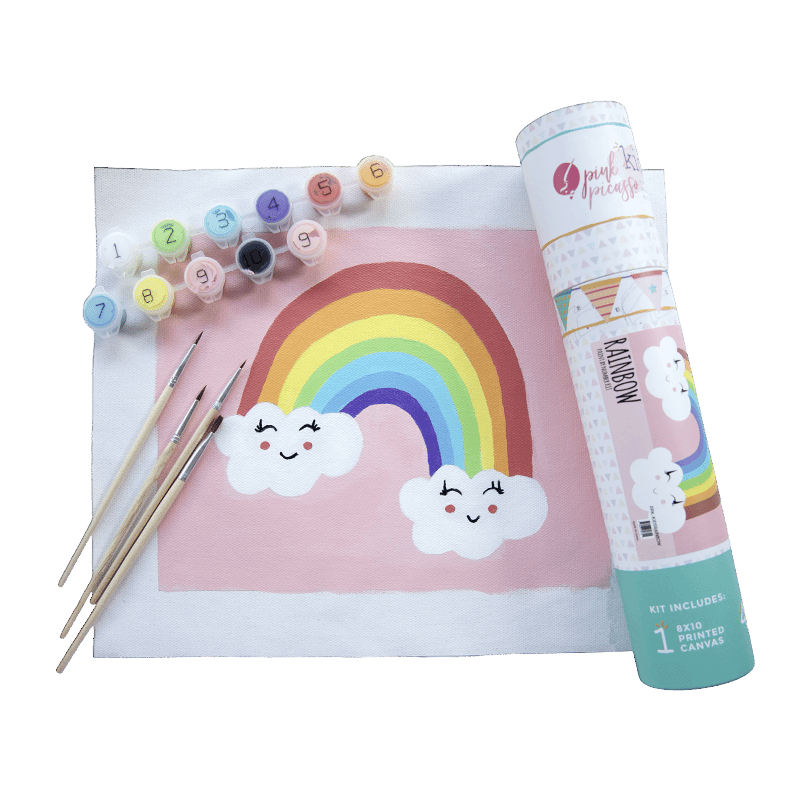 Rainbow- Kids Paint by Numbers