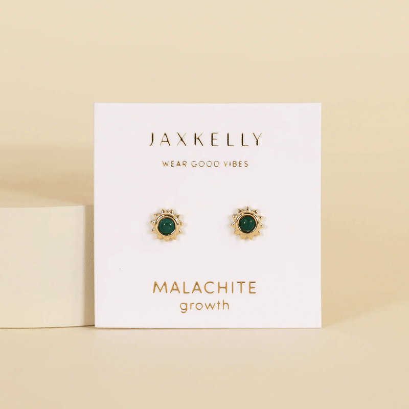 Sun Stud - Malachite