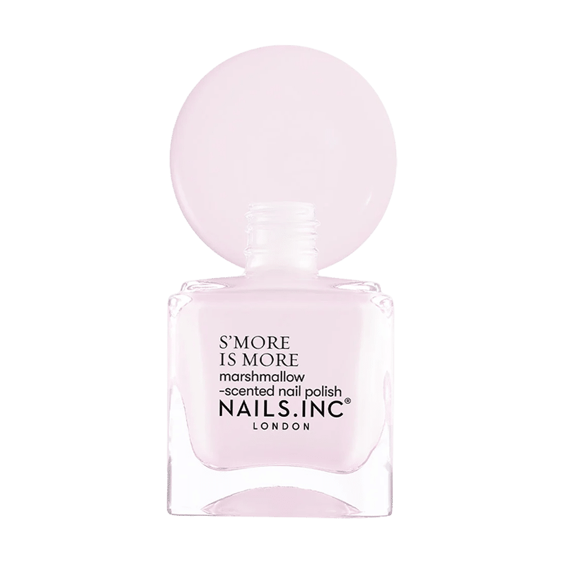 S'More is More Marshmallow-Scented Nail Polish - A Little Mallow-Dramatic