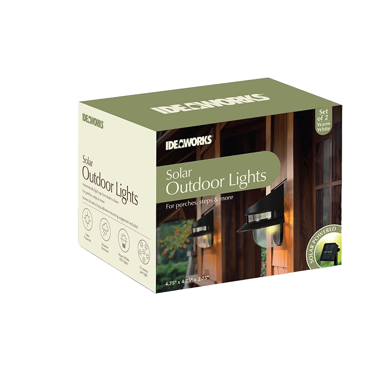 Solar Outdoor Light (2 Pack)