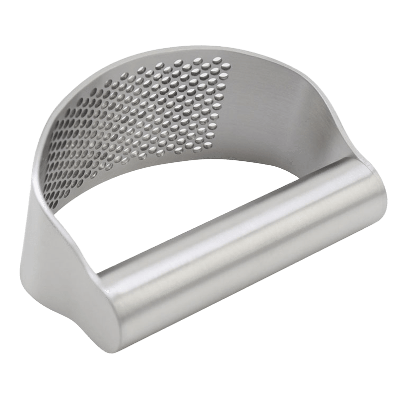 Ergonomic Handheld Garlic Crusher