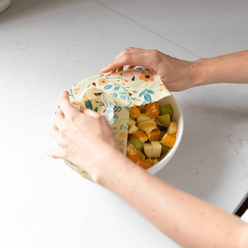 Beeswax Wraps Set 3x - Pollinators