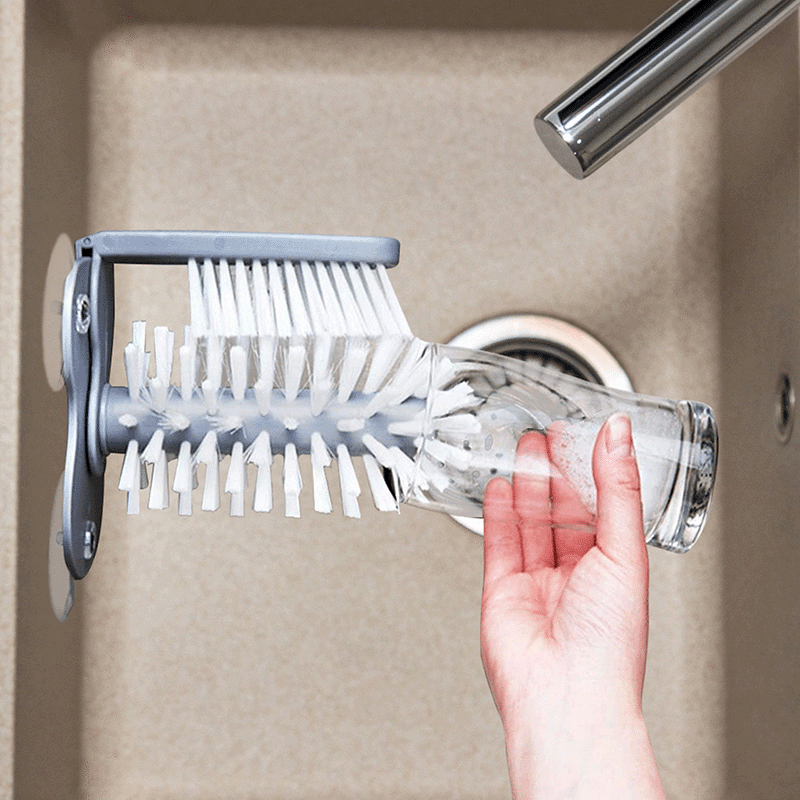 Multi-Angle Tumbler Cleaning Brush