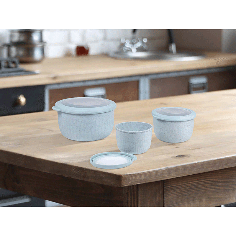 Nesting Bowls with Lids