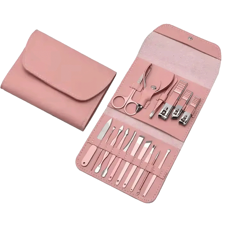 16 Piece Manicure Set with Case