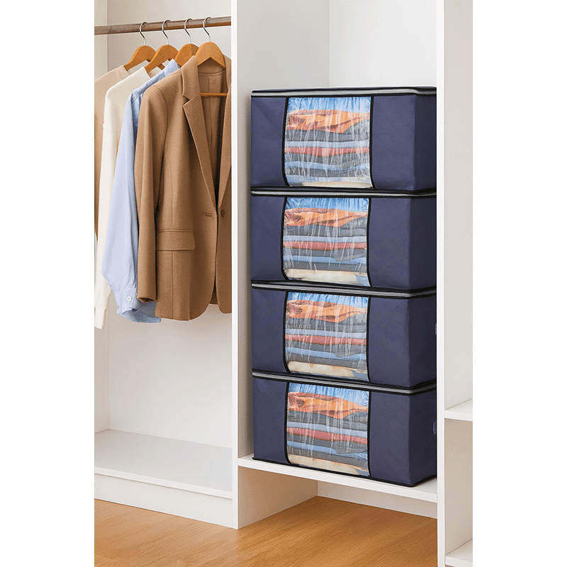 90L Clothes Storage Bag (2 Pack)