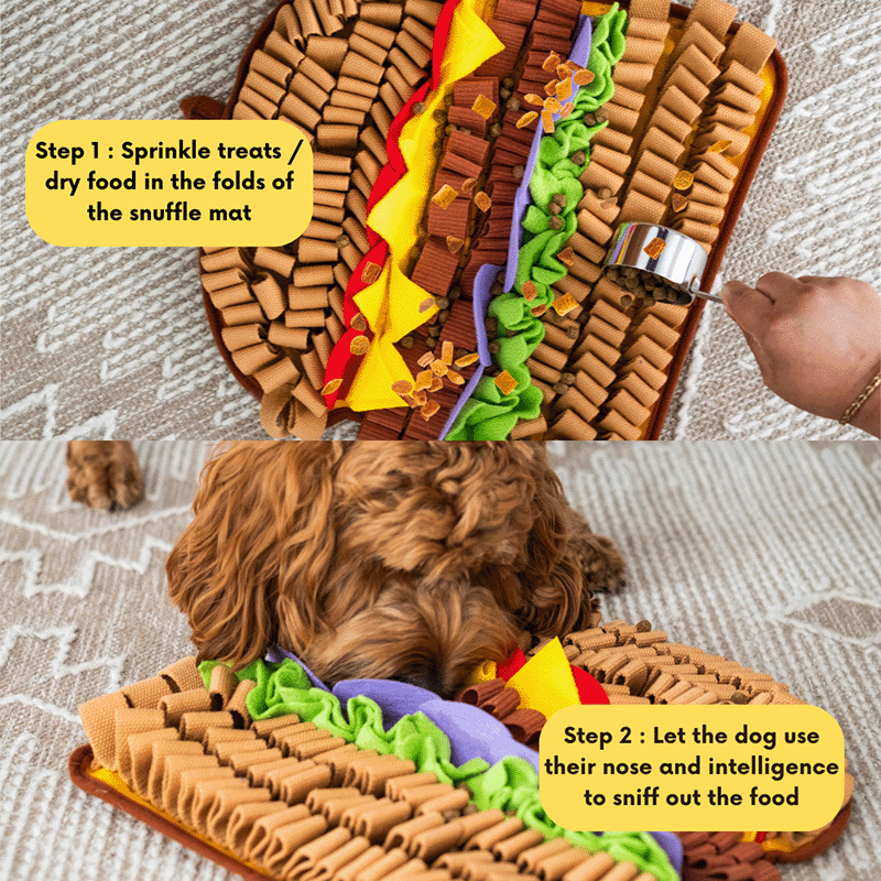 Juicy Hamburger Snuffle Mat