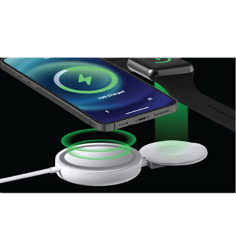2-in-1 Wireless Phone & Watch Charger