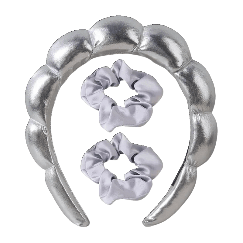 Face Wash Headband & Scrunchie Set 