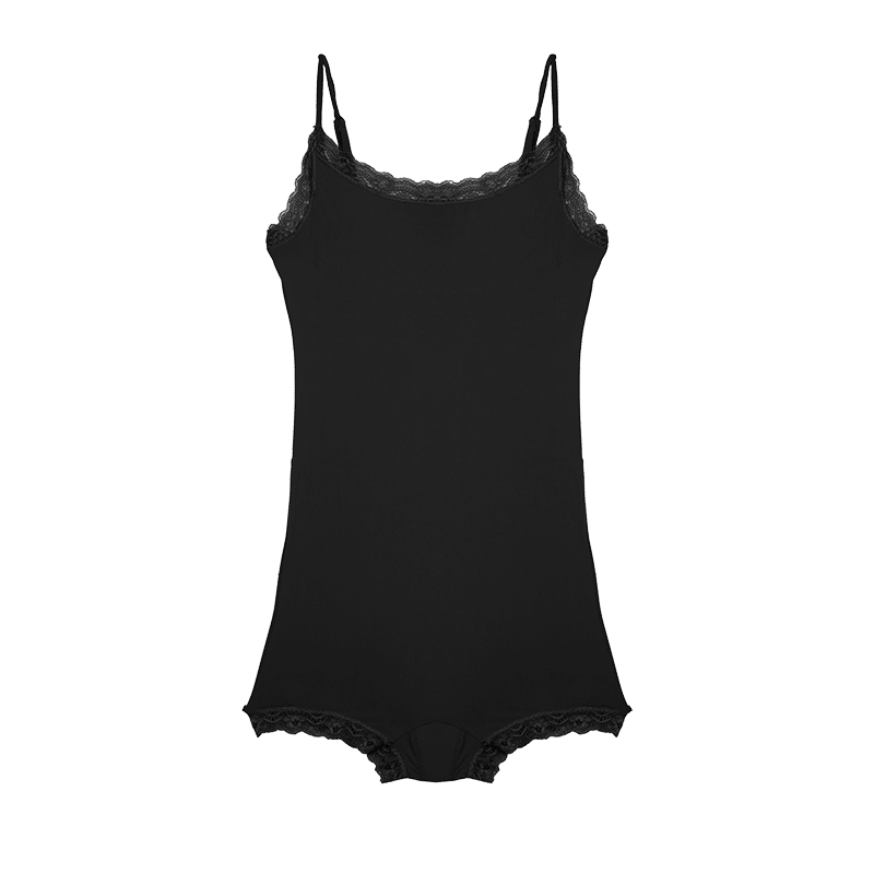 Ultra Smooth Lace Leakproof Romper Liner