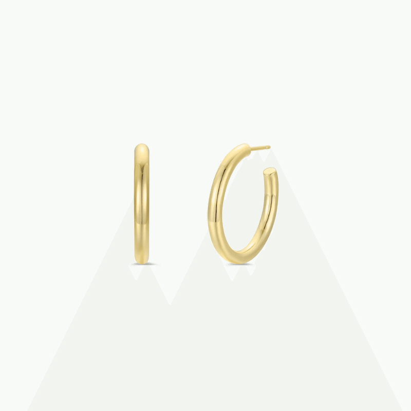 Everyday Gold Hoop - Medium