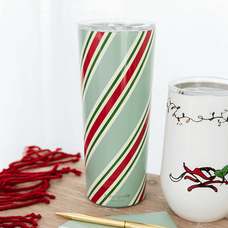 Stainless Steel Tumbler, Luna Stripe