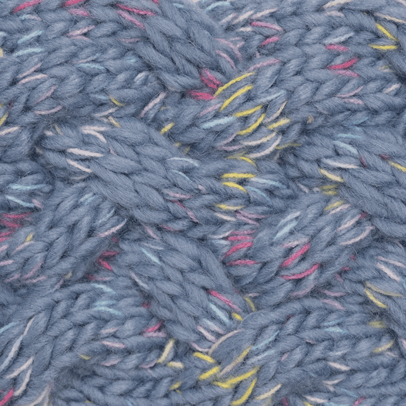 Braided Icelandic Yarn W/ Space Dye Headband