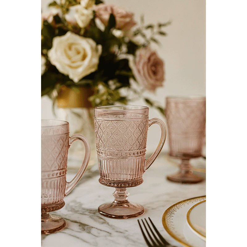 Claro Floral Mug (Set of 4)