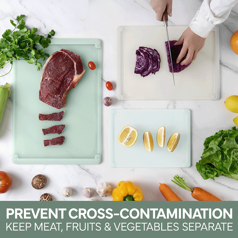 3 Piece Cutting Board Set