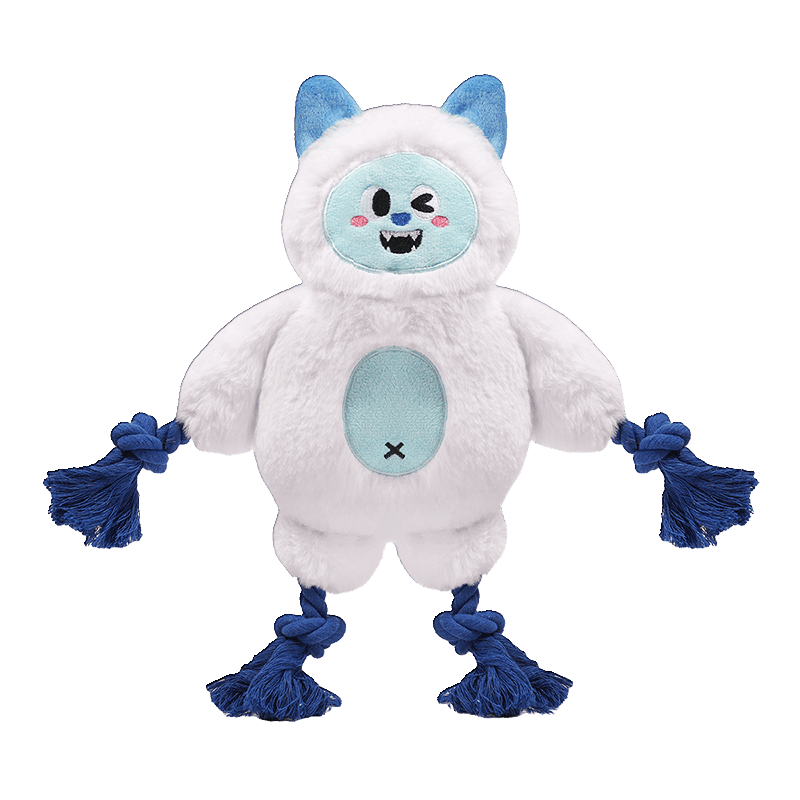 Yeti Plush Dog Toy
