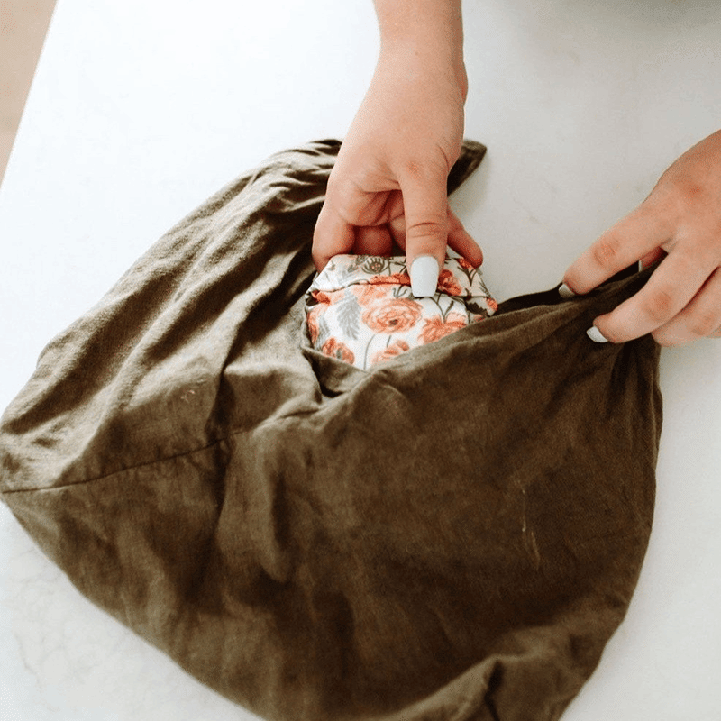 Beeswax Wraps Set 3x - Golden Floral