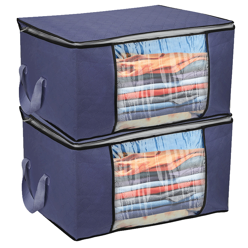 90L Clothes Storage Bag (2 Pack)