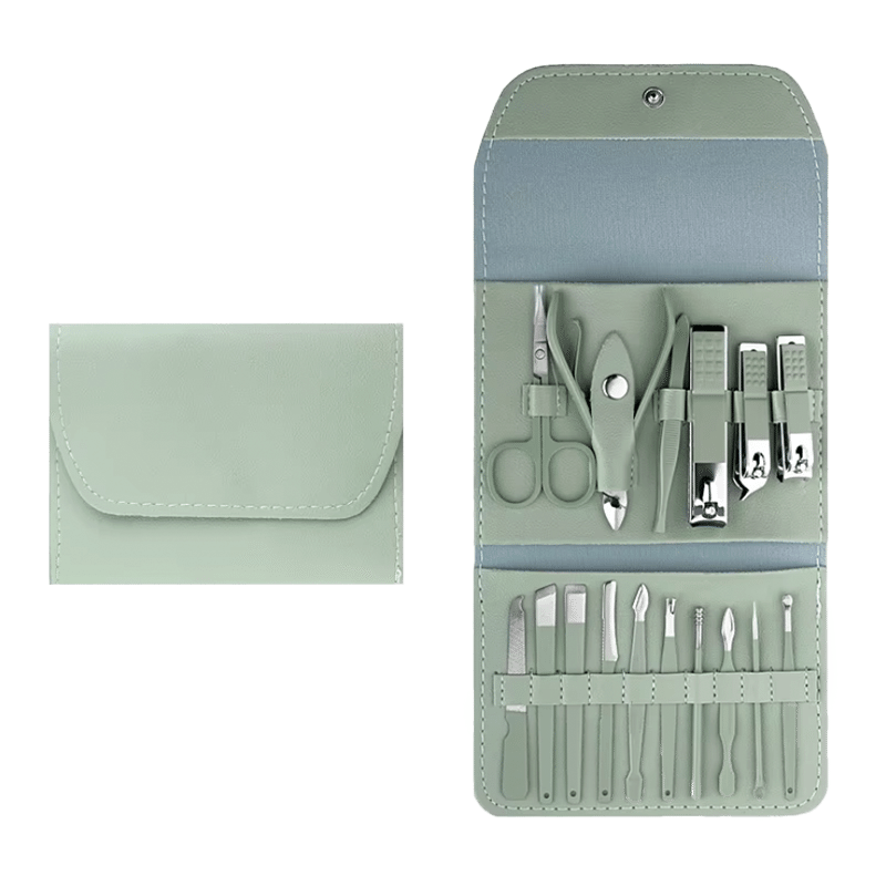 16 Piece Manicure Set with Case