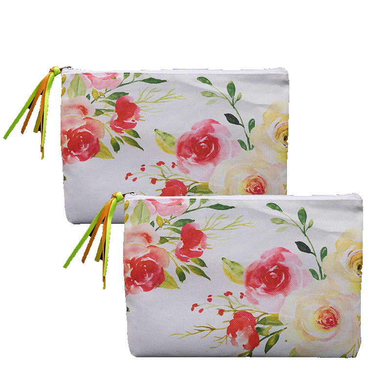 Floral Cosmetic Pouch (2 Pack)