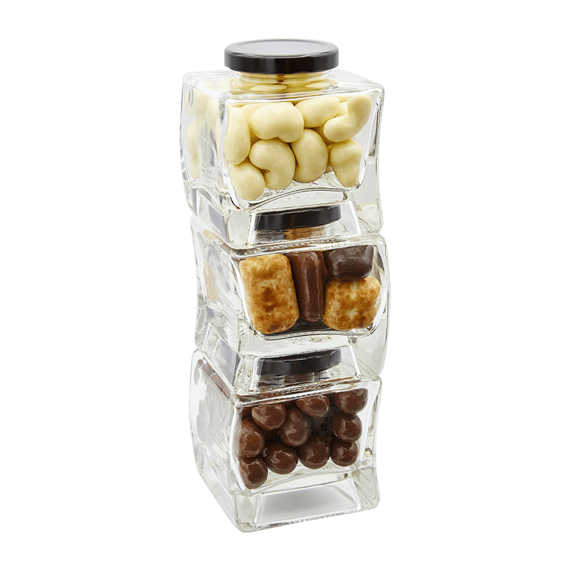 Caramel Toffee Crunch Snack Stack