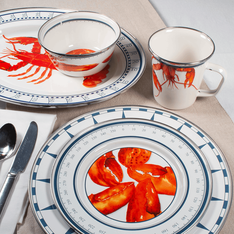 Lobster Napkins S/4