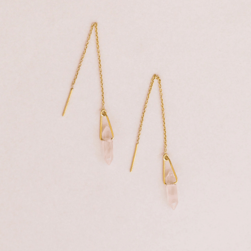 Threader - Rose Quartz