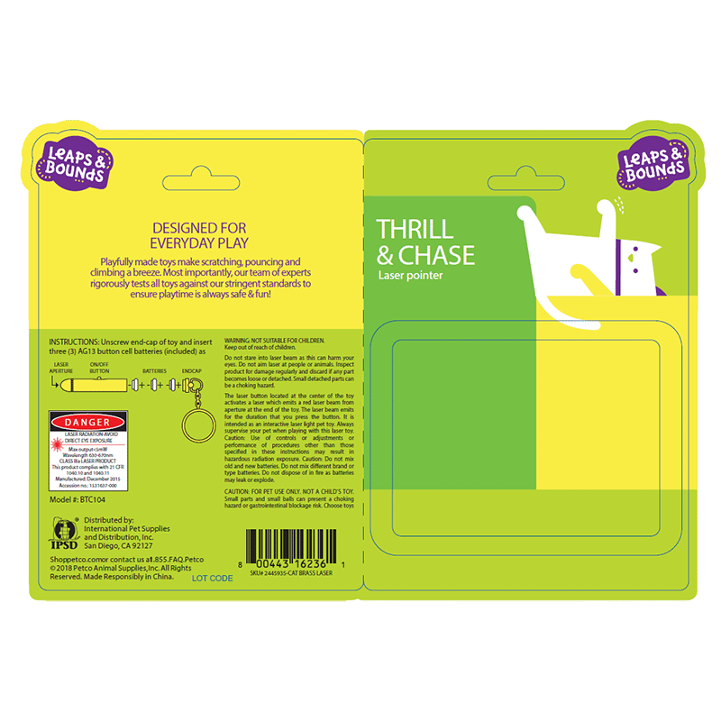 Brass Laser Pointer Laser Beam Cat Toy