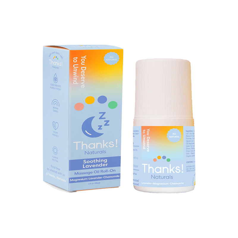 Soothing Lavender Magnesium Mini Massage Oil Roll-Ons