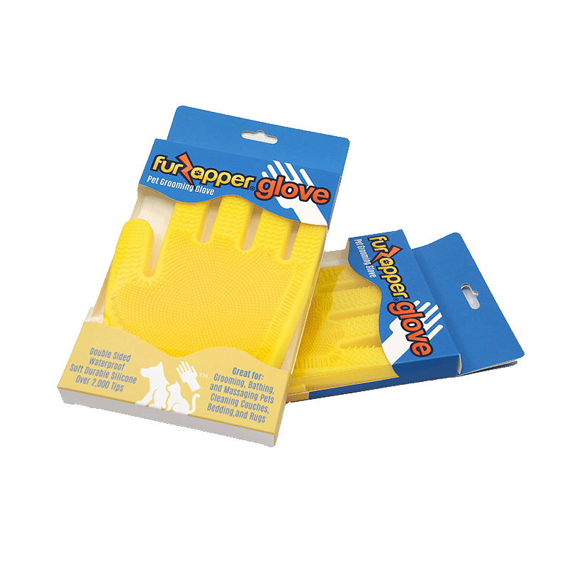 Pet Grooming Glove Duo