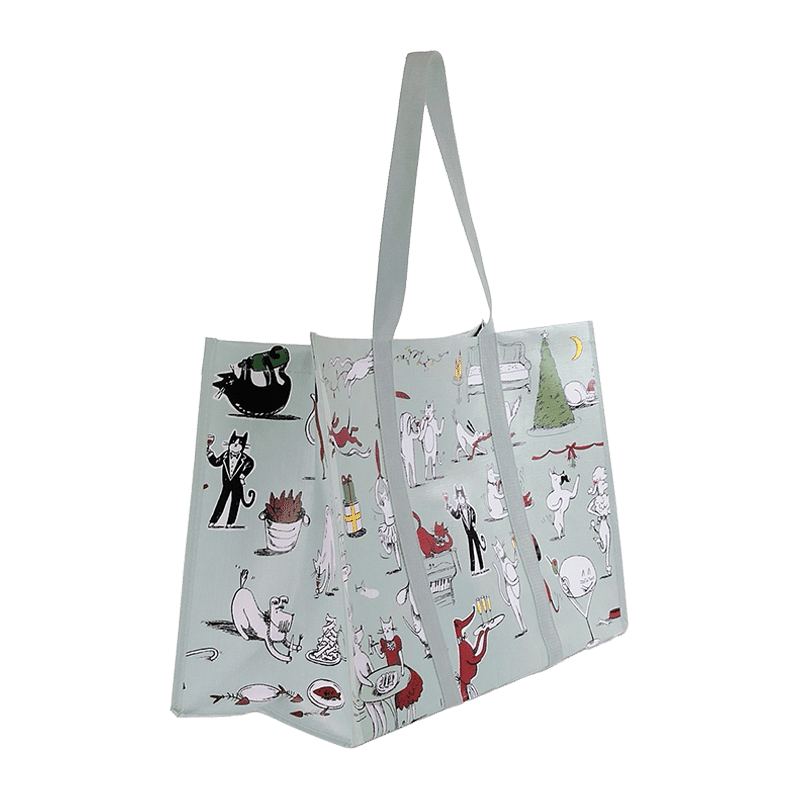 Large Grocery Tote, Holiday Party