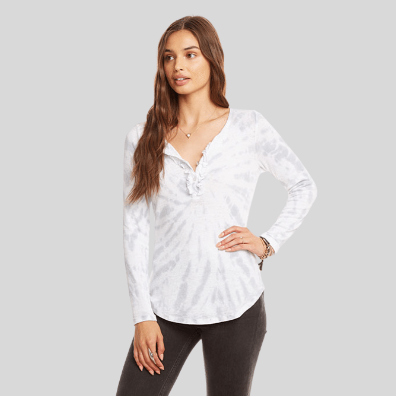 Long Sleeve Henley Tee