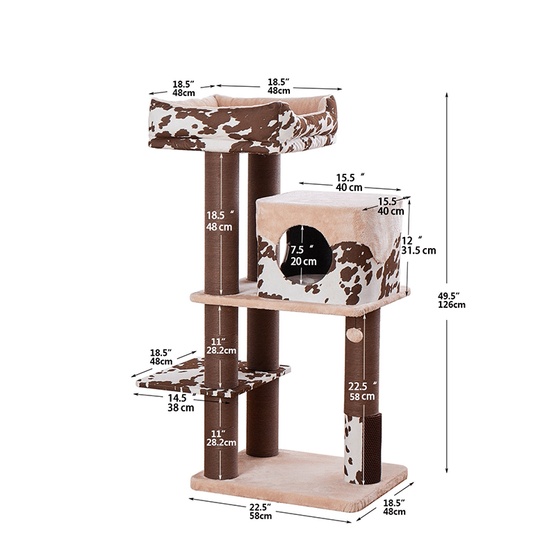 50" Cowboy Extra-Large Cat Tree