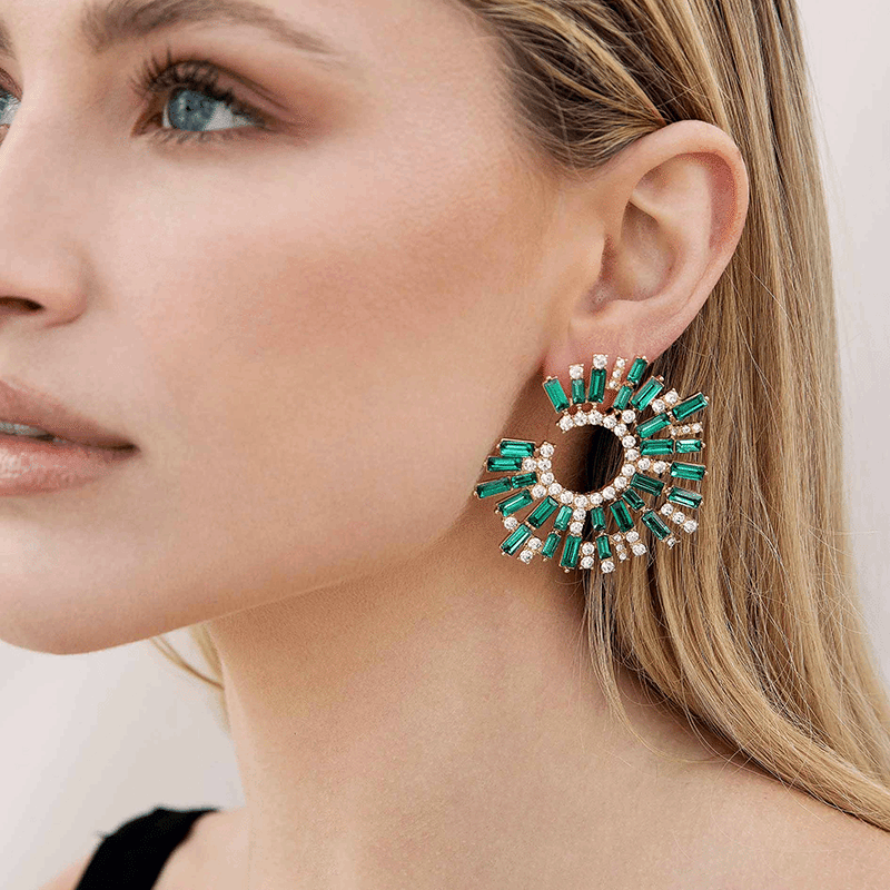 Opulent Stardust Earrings