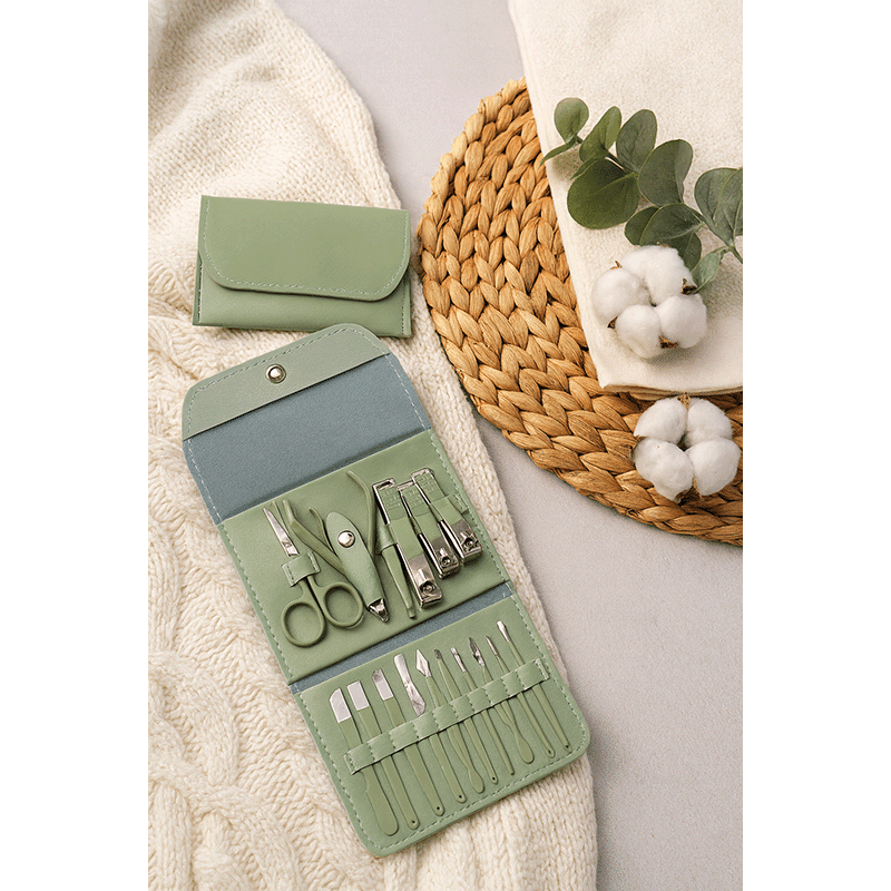 16 Piece Manicure Set with Case