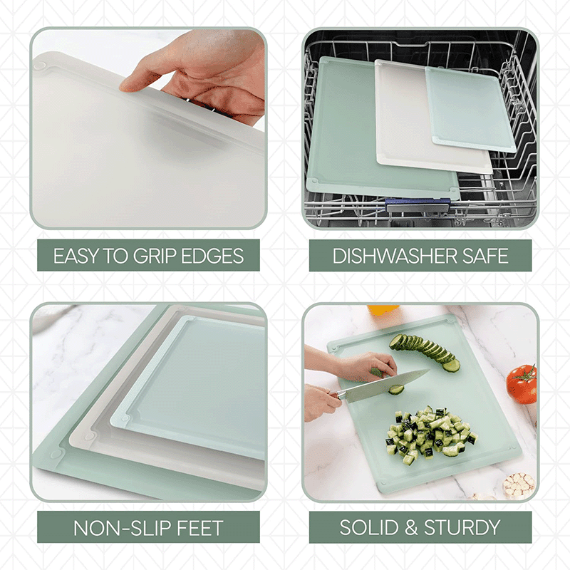 3 Piece Cutting Board Set