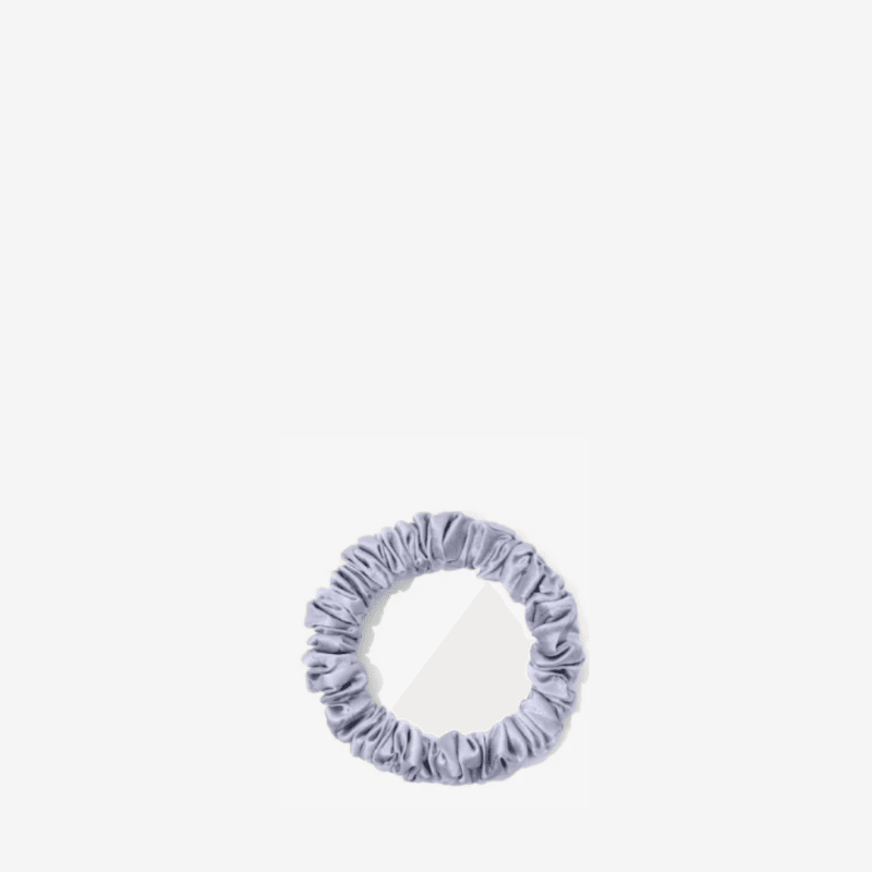 Silky Scrunchies - 6 Pack (Blue Multi)