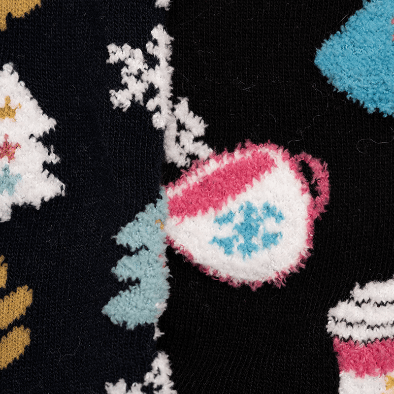 Novelty Cozy Lounge Socks 2Pk