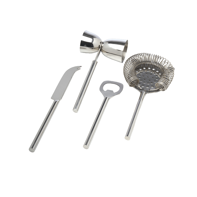 Rattan 5 Piece Bar Tool Set