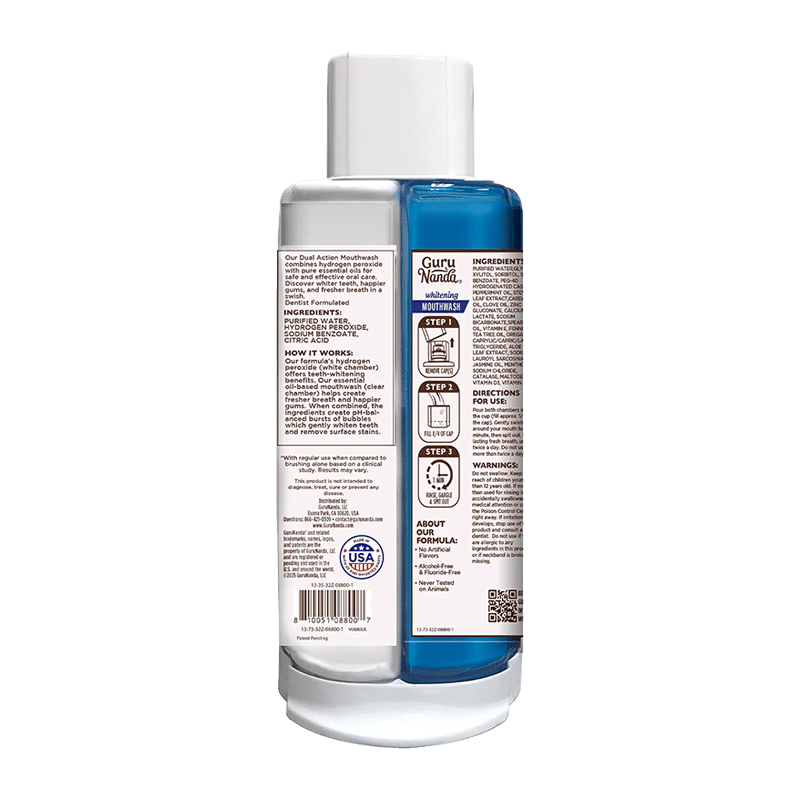 Dual Barrel Oxyburst Whitening Mouthwash, Value Size 