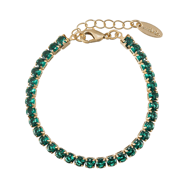 Giselle Sparkle Crystal 18k Gold Plated Bracelet