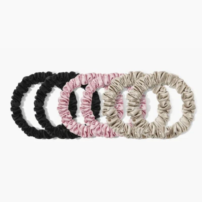 Silky Scrunchies - 6 Pack