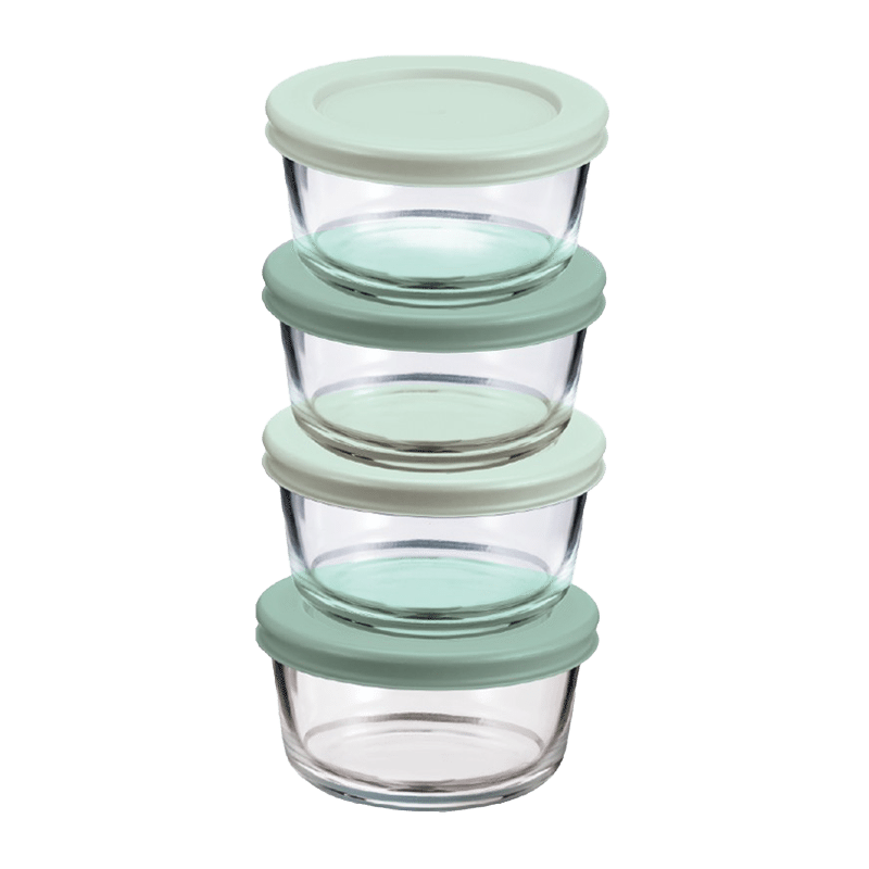 Glass Containers w/ Lids