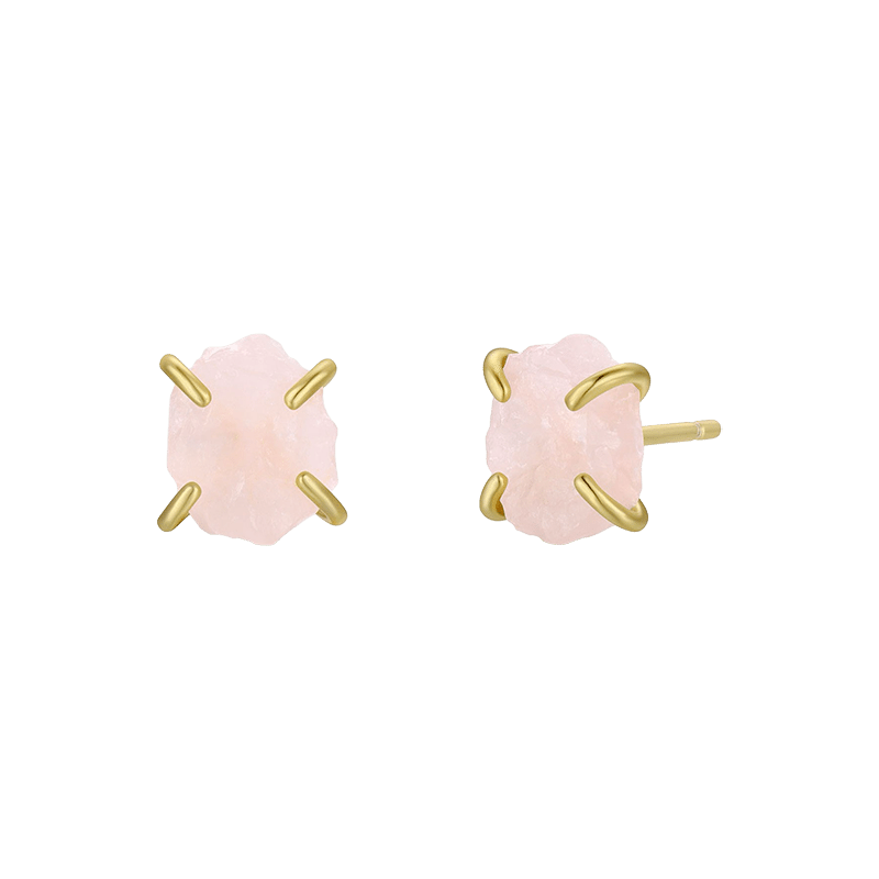 Gemstone Prong - Rose Quartz