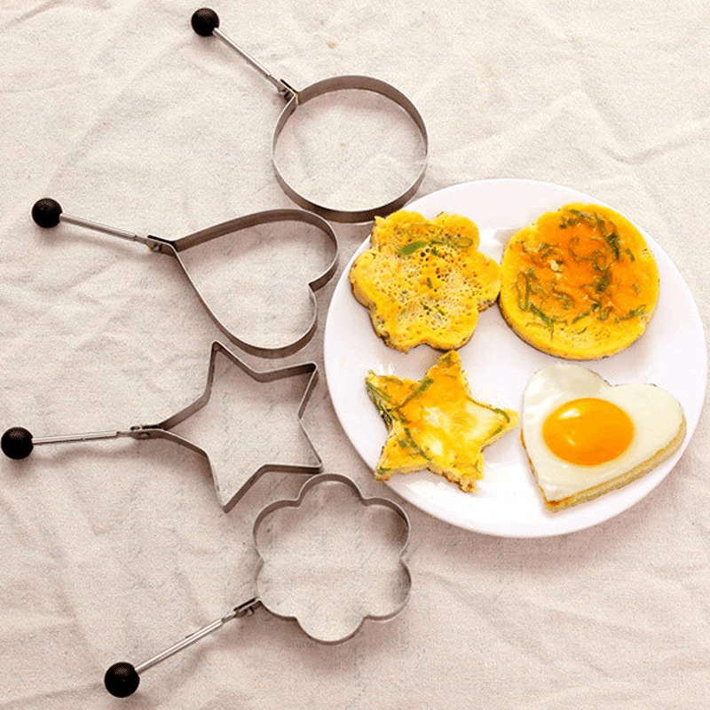 4 Piece Egg Mold Set